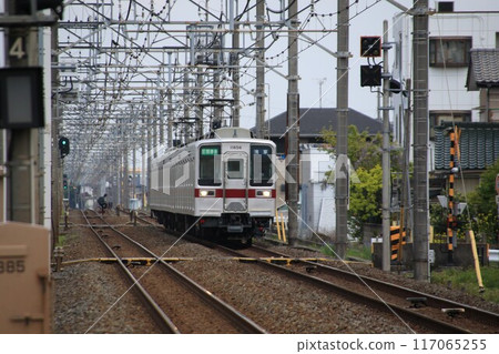 Tobu Railway train bound for Asakusa Tobu Railway train bound for Asakusa 117065255