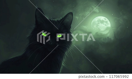 cat, halloween, animal 117065992