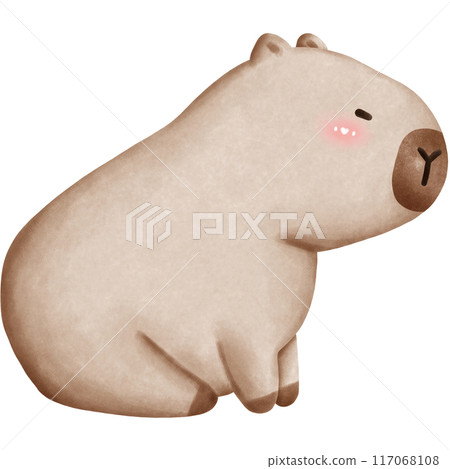 This animal is called a capybara This animal is called a capybara 117068108