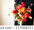 紅色花束 117068251