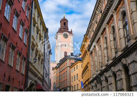 瑞典斯德哥爾摩老城格姆拉斯坦的城市景觀 117068321