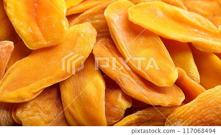 Background image of dried fruit mango 117068494