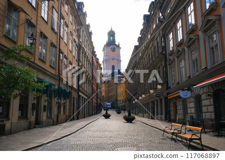 Gamla Stan, the old town of Stockholm, Sweden Gamla Stan, the old town of Stockholm, Sweden 117068897