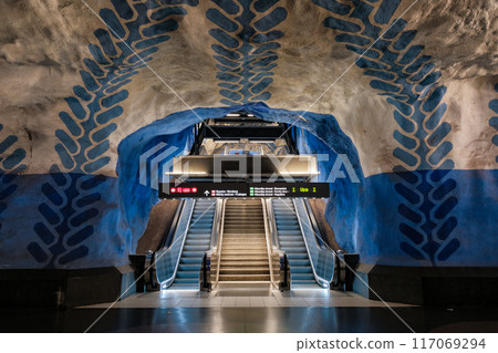Sweden, Stockholm Central Station (T-Centralen) 117069294