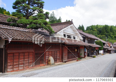 The townscape of Fukiya in Bitchu, Fukiya Furusato Village The townscape of Fukiya in Bitchu, Fukiya Furusato Village 117069301