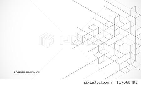 Creative idea of modern design with abstract geometric background. Minimalistic vector texture with polygonal pattern. Creative idea of modern design with abstract geometric background. Minimalistic vector texture with polygonal pattern. 117069492