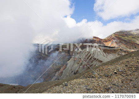 阿蘇山中岳的景色 117070093