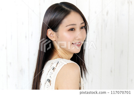 美麗的頭髮的女人 美麗的頭髮的女人 117070701