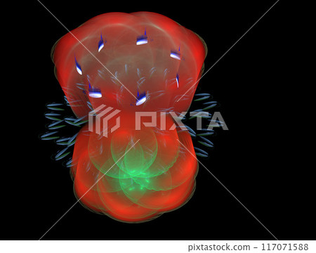 Imaginatory fractal abstract background Image Imaginatory fractal abstract background Image 117071588