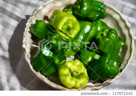 Bell Peppers, bell pepper, green pepper 117072242