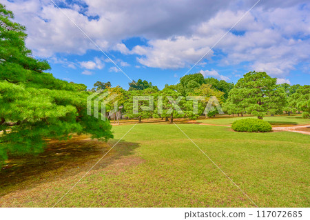 二條城日本花園石牆門 117072685