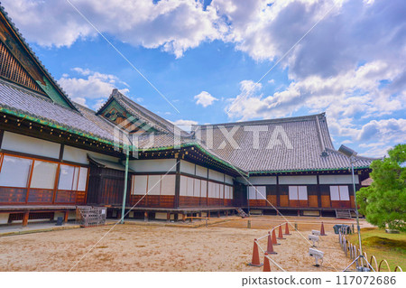 二條城日本花園石牆門 117072686