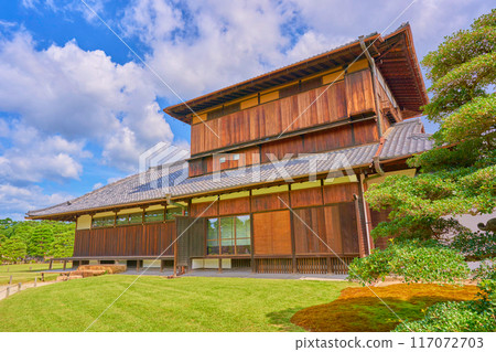 二條城日本花園石牆門 117072703