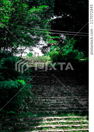 Old country stairs Old country stairs 117072845