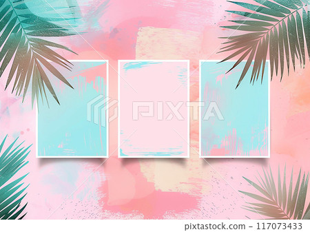 Clean design social media post and story templates, pastel backdrop Clean design social media post and story templates, pastel backdrop 117073433