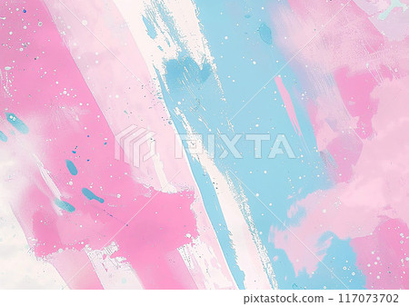 Pastel background with social media post and story templates, minimalistic aesthetic 117073702