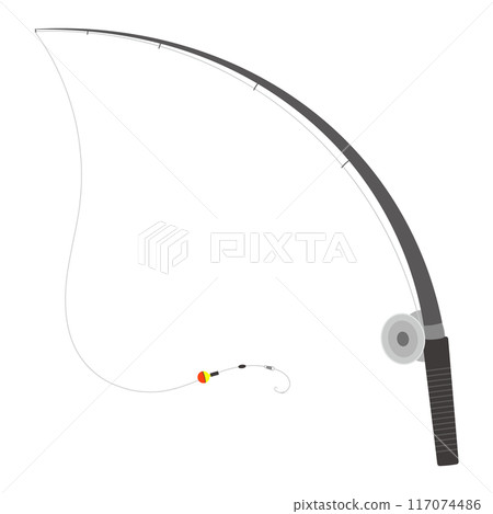 簡單的釣竿圖 117074486