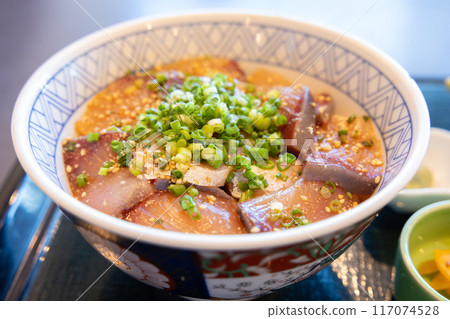 Delicious Oita local dish: Ryukyu rice bowl Delicious Oita local dish: Ryukyu rice bowl 117074528
