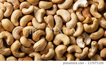 Cashew nuts background image 117075109