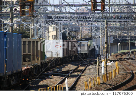 JR常磐線運行的JR Freight貨櫃貨運列車 117076300