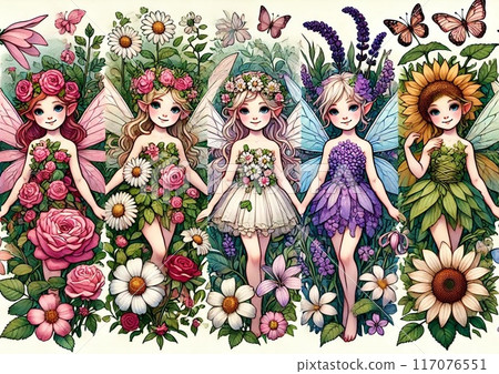 Flower fairy Flower fairy 117076551