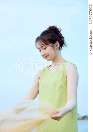 夏天的女人肖像 117077608