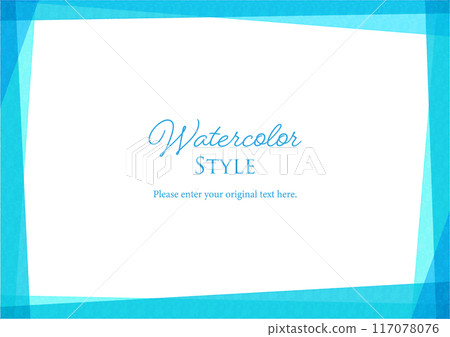 Stylish masking tape background frame 117078076