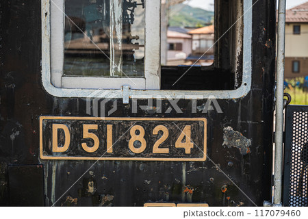 [D51] Vehicle and license plate [Lake Suwa] 117079460