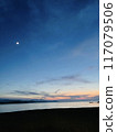 Otaru sea sunset scenery 117079506