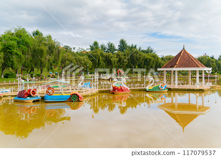 Nature park, landscape design. Nature park, landscape design. 117079537