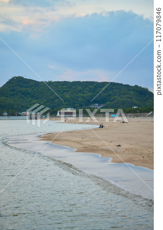 片面波浪海灘 片面波浪海灘 117079846