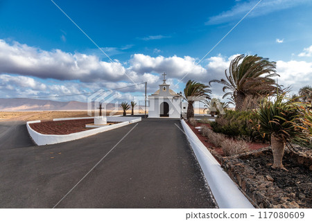Hermitage of San Juan de Soo on the island of Lanzarote, Canary Islands 117080609