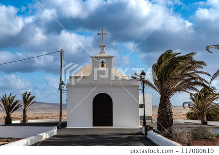 Hermitage of San Juan de Soo on the island of Lanzarote, Canary Islands 117080610