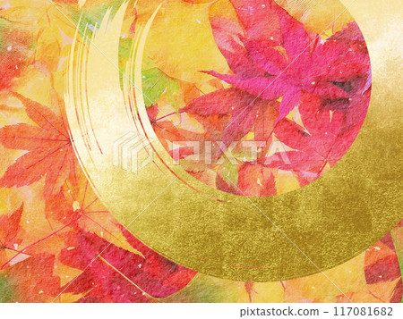 Autumnal maple leaves 117081682