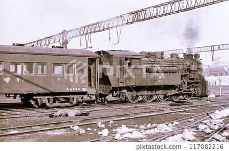 1969, Winter, Bibai Railway, Last Days, Bibai Railway Depot, Hokkaido, Archive Photo 1969, Winter, Bibai Railway, Last Days, Bibai Railway Depot, Hokkaido, Archive Photo 117082216