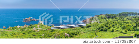沿著青森縣八戶市種差海岸奔跑的東北情感 117082807