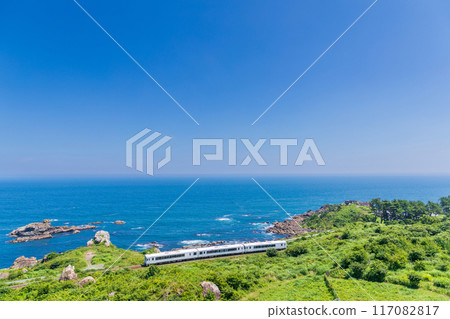 沿著青森縣八戶市種差海岸奔跑的東北情感 沿著青森縣八戶市種差海岸奔跑的東北情感 117082817