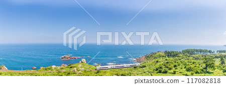 沿著青森縣八戶市種差海岸奔跑的東北情感 沿著青森縣八戶市種差海岸奔跑的東北情感 117082818