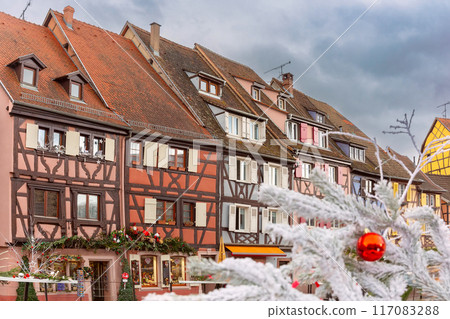 Christmas Little Venice in Colmar, Alsace, France Christmas Little Venice in Colmar, Alsace, France 117083288