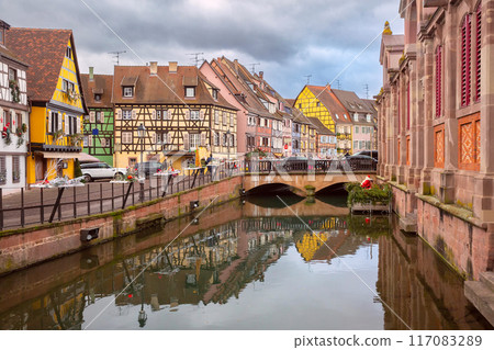 Christmas Little Venice in Colmar, Alsace, France Christmas Little Venice in Colmar, Alsace, France 117083289