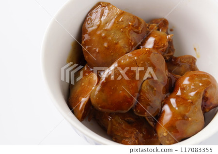 Braised chicken liver Braised chicken liver 117083355