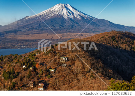 深秋從平尾山看富士山 117083632