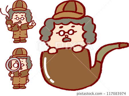 A cute brown-haired detective whose charm points are her perm and glasses. 117083974
