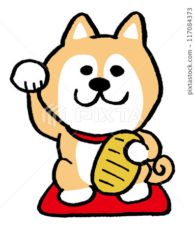 迎賓狗人物素材 117084373