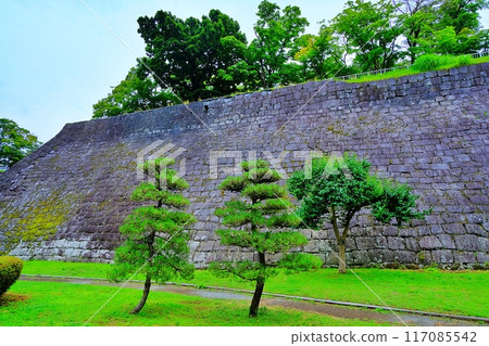 盛岡城跡公園（岩手公園） 二之丸遺址石牆 117085542