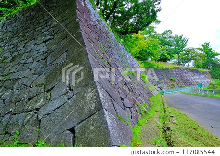 盛岡城跡公園（岩手公園）的石牆 117085544