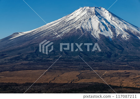 深秋從大平山看到的富士山 深秋從大平山看到的富士山 117087211