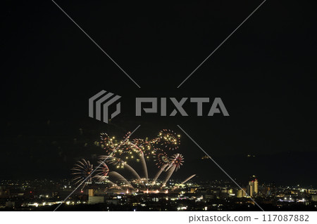 盛開在夏日夜空的華麗煙火<蒲郡農涼煙花大會> 盛開在夏日夜空的華麗煙火<蒲郡農涼煙花大會> 117087882