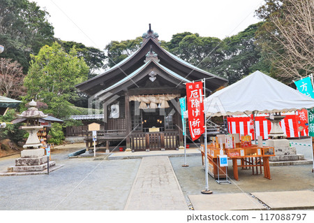 北九州市若松區東明神社境內及參拜殿 117088797