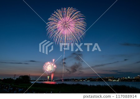 Teganuma fireworks festival Teganuma fireworks festival 117088914